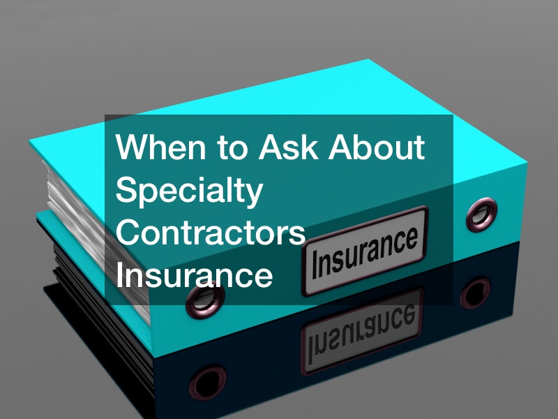 specialty contractors insurance